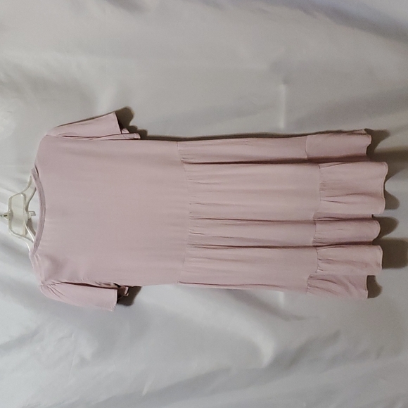 Knox Rose Woman's Flutter Short Sleeve Embroidered A-line Dress - Picture 12 of 14